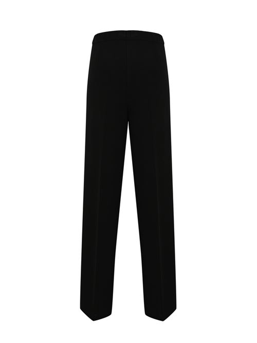 Pantalone in crepe nero Liviana Conti | L4WM24Y69-0